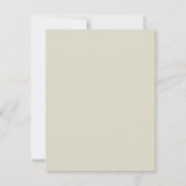 Carte de note plat personnalisée Fleurs sauvages d (Dos)