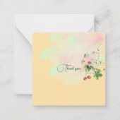 Carte de note plate (Devant)