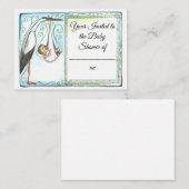 Carte de note plate (Devant / Derrière)