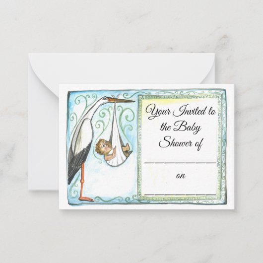 Carte de note plate (Devant)