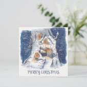 Carte de note plate (Debout devant)