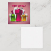 Carte de note plate (Devant / Derrière)