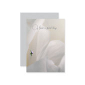 Carte de note plate (Devant/Arrière en situation)