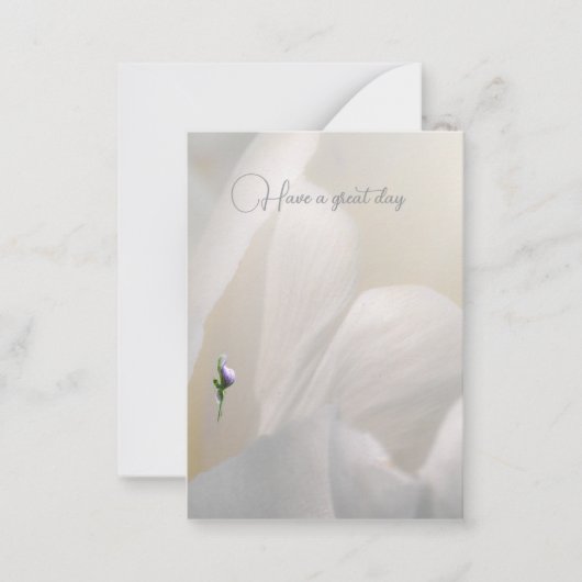 Carte de note plate (Devant)