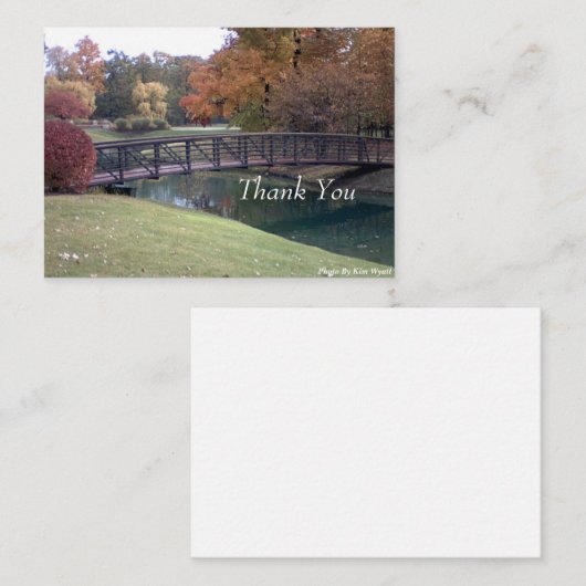 Carte de note plate (Devant / Derrière)