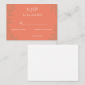 Carte de note plate (Devant / Derrière)