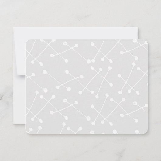 Carte de note plate (Dos)