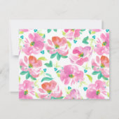 Carte de note plate faite sur commande de (Dos)