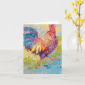 Carte de note pliée classique (Fleur jaune)