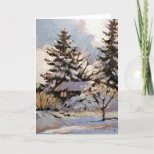 Carte de note pliée classique