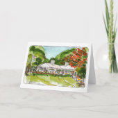 Carte de note pliée de la clé de chou (Devant)