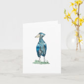 Carte de note pliée de la soute de la nomenclature (Fleur jaune)