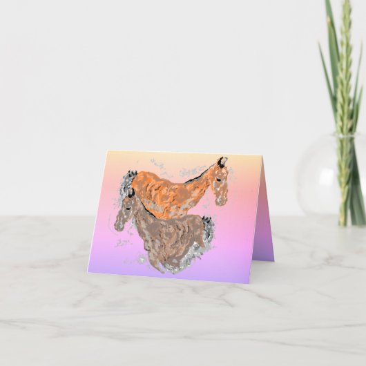 Carte de note pliée : Dusty Day Race dans (Devant)