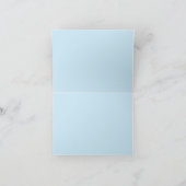 Carte de note pliée : Lizard de couleur orientale (Intérieur)