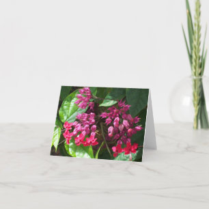 Carte de note pliée pour le coeur saignant