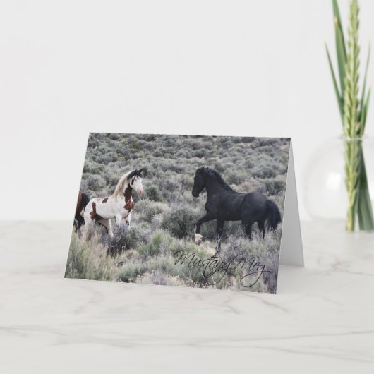 Carte de note pliée Shaman et Twister (Devant)