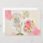 Carte de note pour amie (Devant / Derrière)