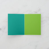 Carte de note pour bébé (Intérieur)