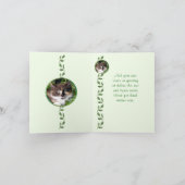 Carte de note pour chat écossais (Intérieur)