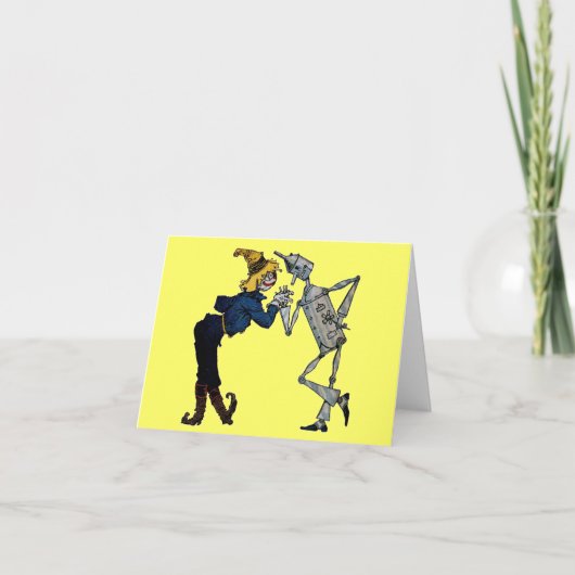 Carte de note pour homme d'araignée et d'araignée (Devant)