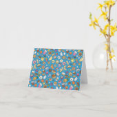 Carte de note pour le petit-déjeuner (Fleur jaune)