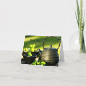 Carte de note pour le thé (Devant)