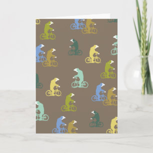 Carte de note pour les vélos