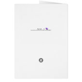 Carte de note pour soeur, de nombreuses bénédictio (Dos)