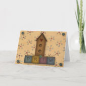 Carte de note primitive de volière (Devant)