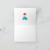 Carte de note Remerciements Alien (Intérieur)