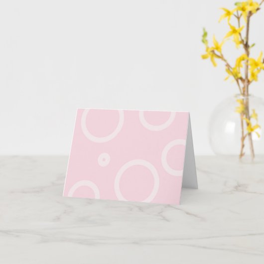 Carte de note rétrolicieuse Pinkly (Fleur jaune)