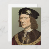 Carte de note Richard III (Devant / Derrière)