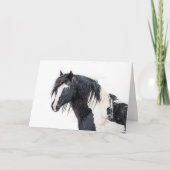 Carte de note "Roi d'hiver" (Devant)