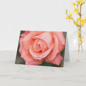 Carte de note rose de l'Amérique d'escalade (Fleur jaune)