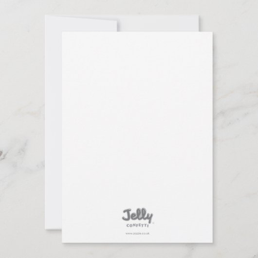 Carte de note rouge de Merci d'anniversaire de (Dos)