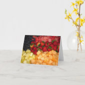 Carte de note saine de coup-de-pied (Fleur jaune)