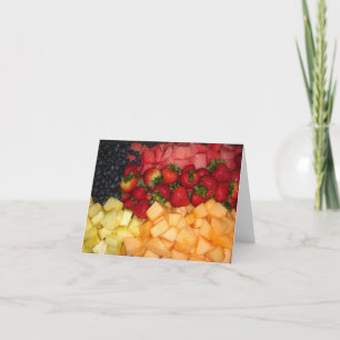 Carte de note saine de coup-de-pied