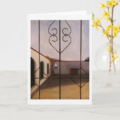 Carte de note : "Saint-Domingue " (Fleur jaune)