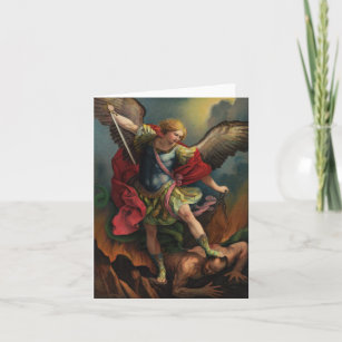 Carte de note Saint Michael l'Archange