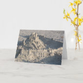 Carte de note Sandcastle (Fleur jaune)