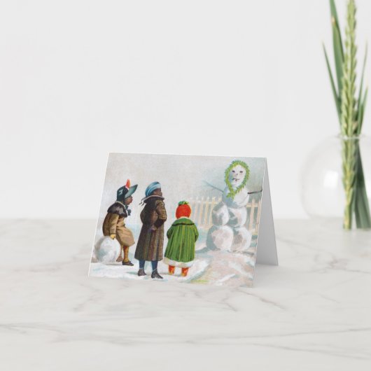 Carte de note Snowman (Devant)