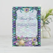 Carte de note sous la mer (Debout devant)