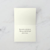 Carte de note stationnaire de salutation de tulipe (Intérieur)