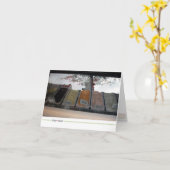 carte de note stay*cool_NYC (Fleur jaune)