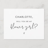 Carte de note STELLA Veux-tu être ma demoiselle d' (Devant)