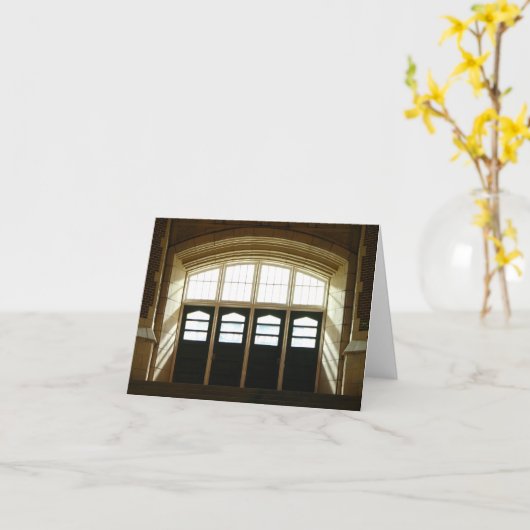 Carte de note supérieure d'école de parc normal (Fleur jaune)