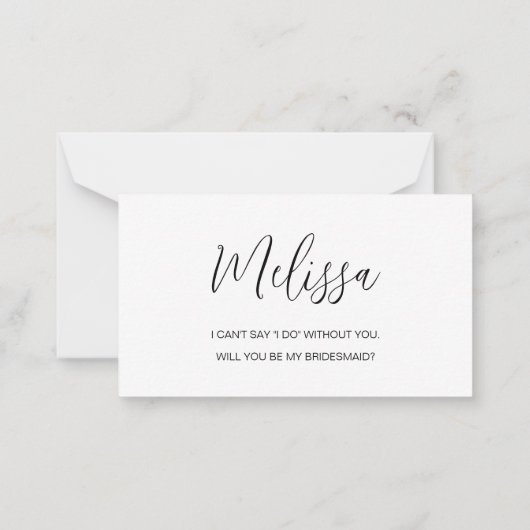 Carte de note sur la proposition d'aide financière (Dos)