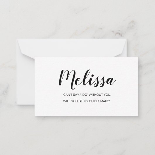 Carte de note sur la proposition d'aide financière (Dos)