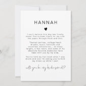 Carte de note sur la proposition d'aide-mémoire AD (Dos)