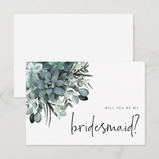 Carte de note sur la proposition d'une servante d' (Devant / Derrière)